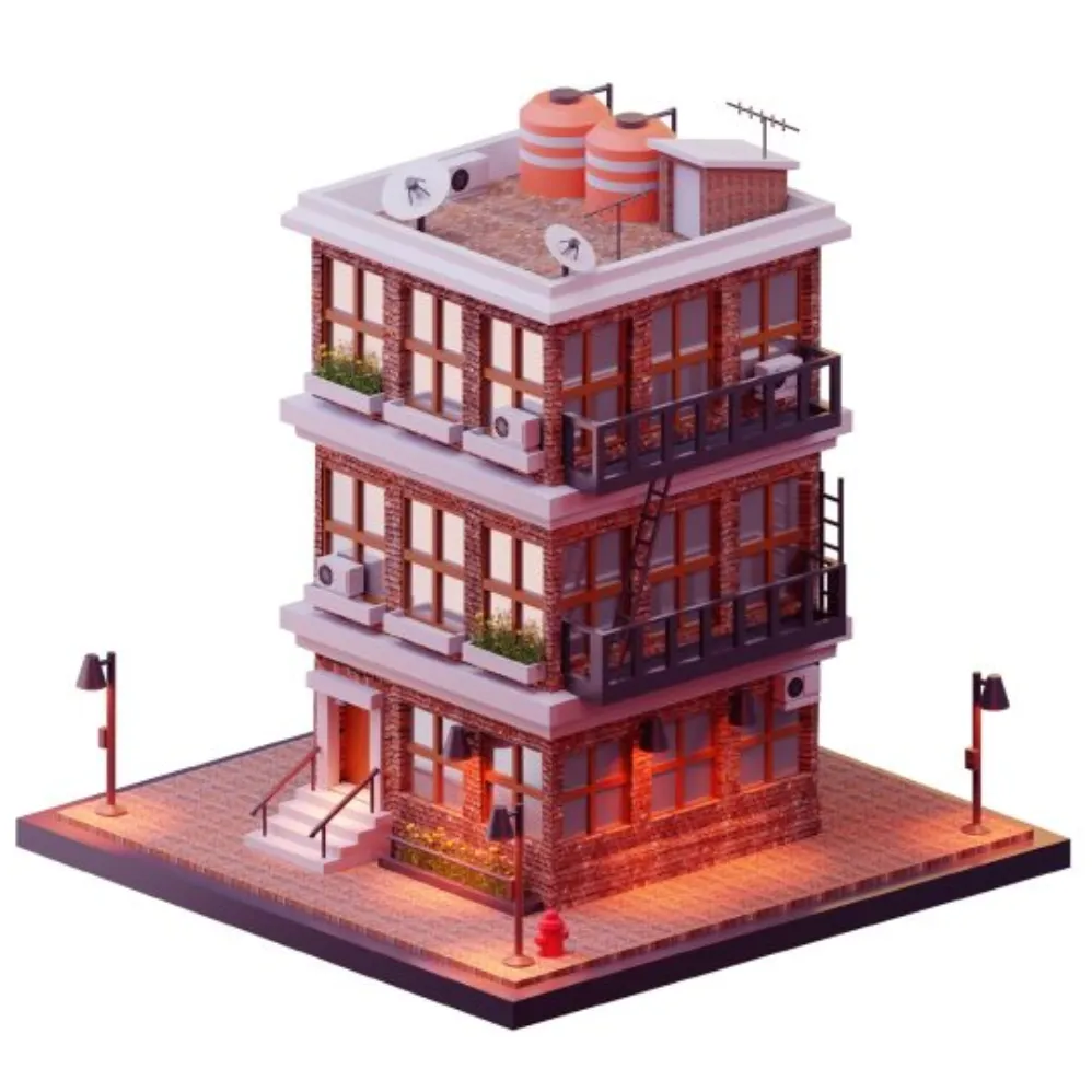 3D vizualizace staveb