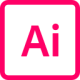 Ikona - růžová Grafik