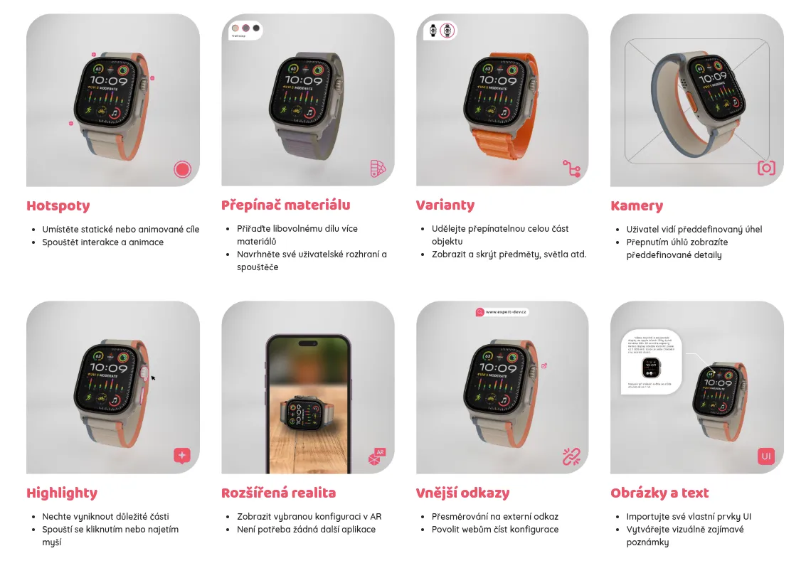 Konfigurátor hodinky