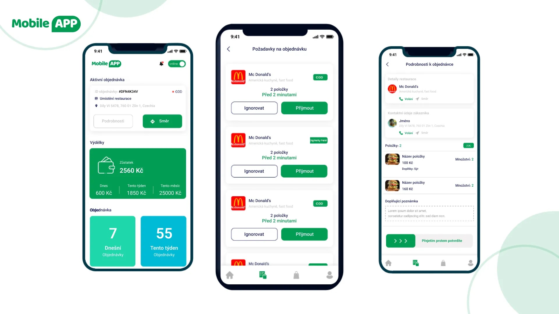 Reference mobilní aplikace