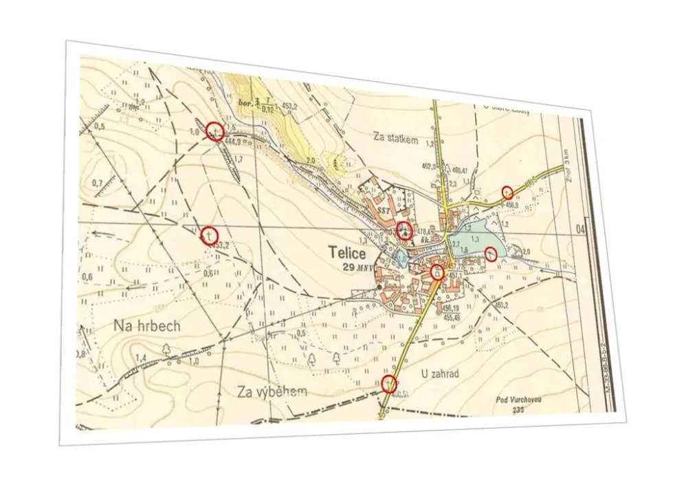 topografické mapy