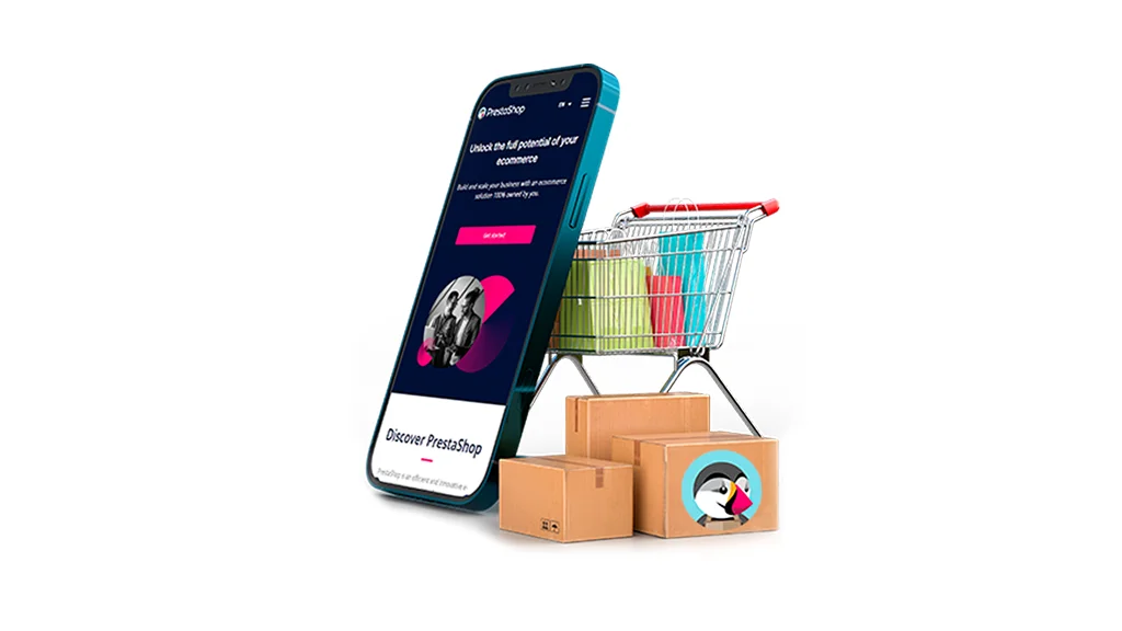 Tvorba eshopu prestashop úvodní banner