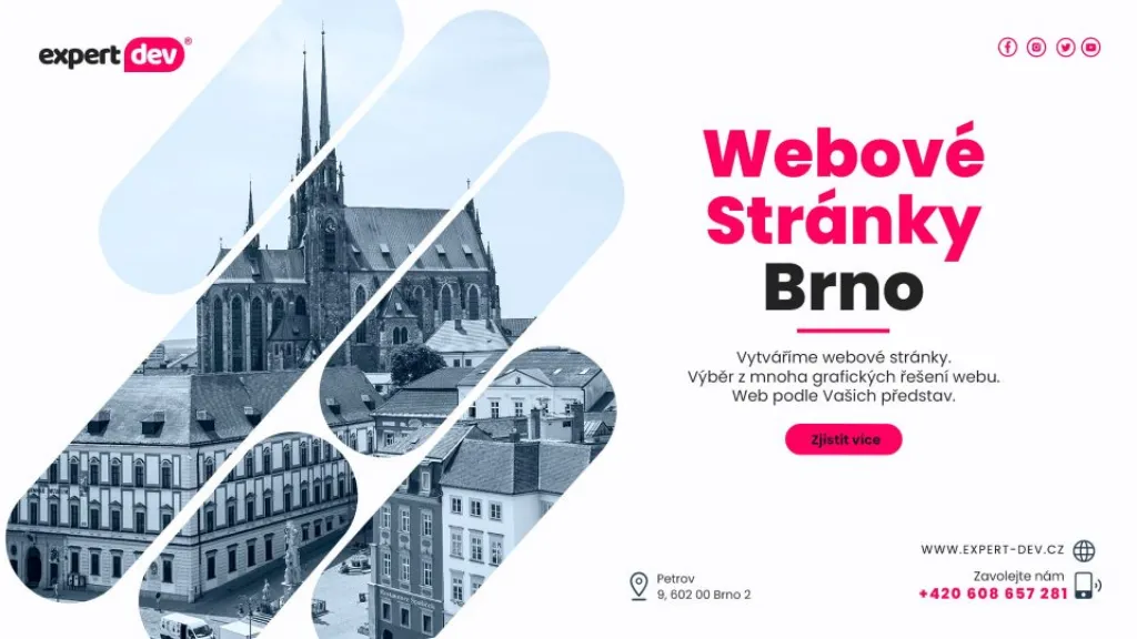 Tvorba webových stránek Brno od Expert dev