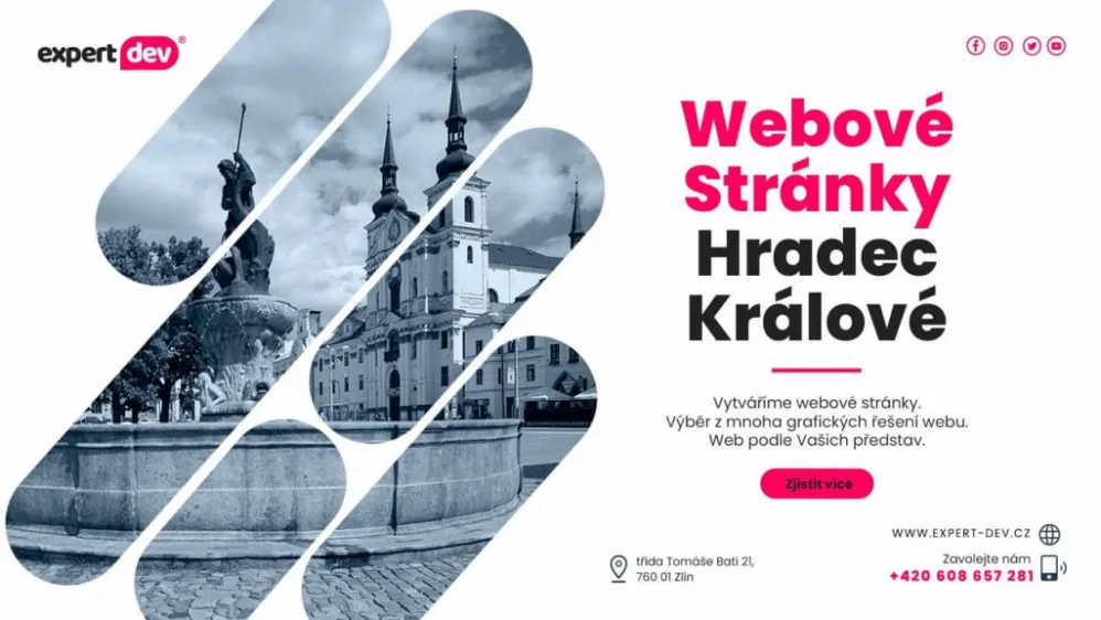 Tvorba webových stránek Hradec Králové služby