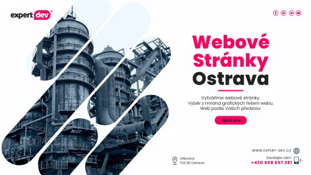 Tvorba webových stránek Ostrava vítkovice