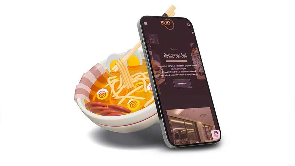 Tvorba webových stránek pro restaurace úvodní banner