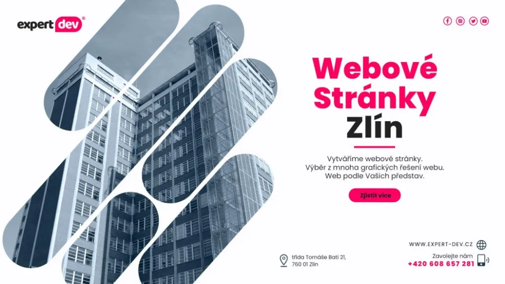 Tvorba webových stránek Zlín proces