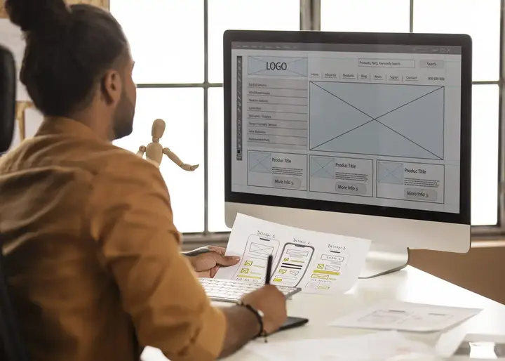 Webové stránky ze šablony