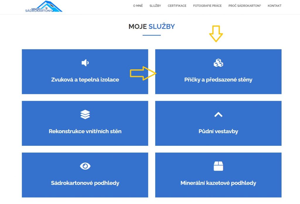 Geomterie pro zlepšení vizuálního vzhledu