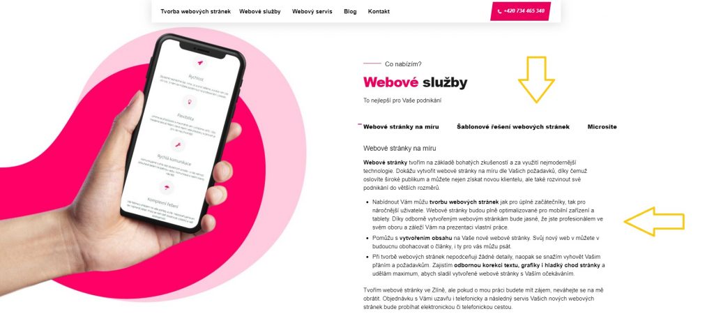 Dodržování typografických pravidel