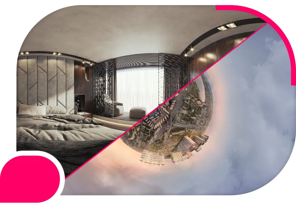 3d panorama vs 360 panorama