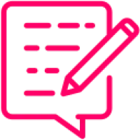 ikona blog na webových stránkách