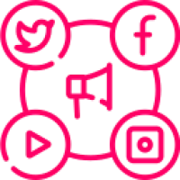 ikona sociální sítě na vašem webu