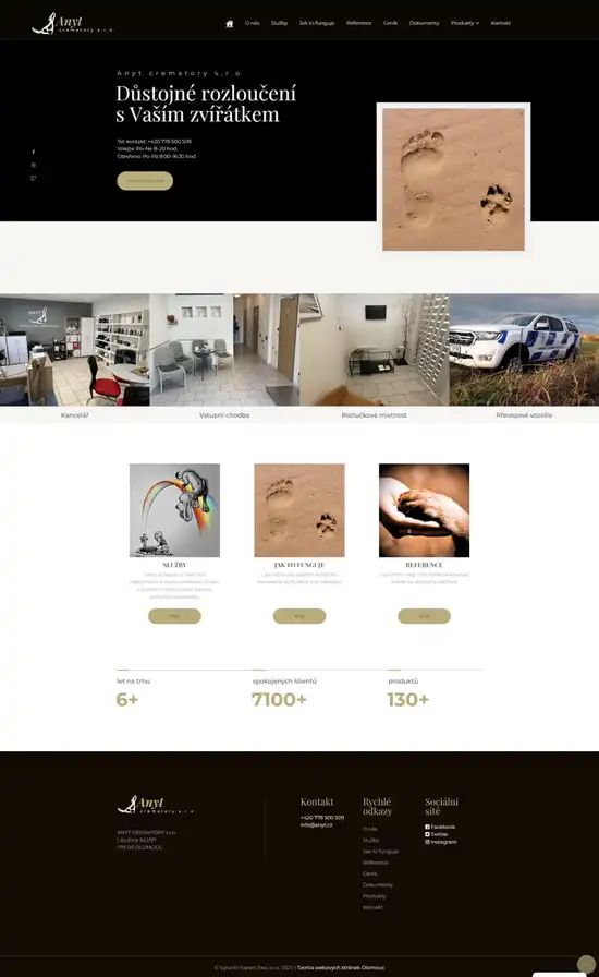 Reference weby Anyt crematory