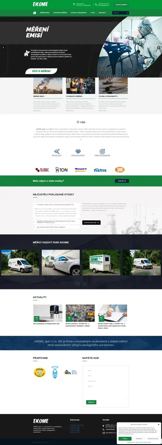 Reference weby ekome