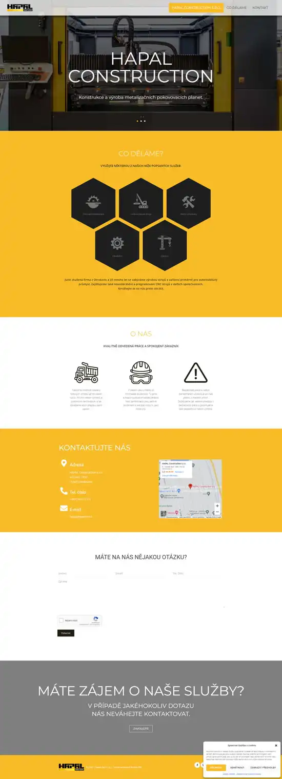 Reference weby Hapal