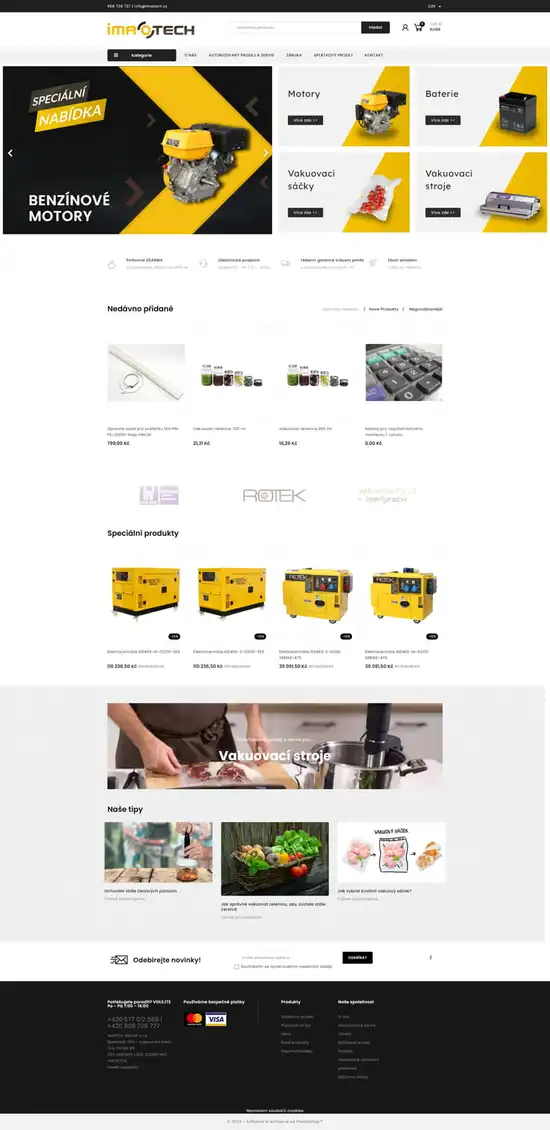 Reference weby IMATECH GROUP s.r.o.