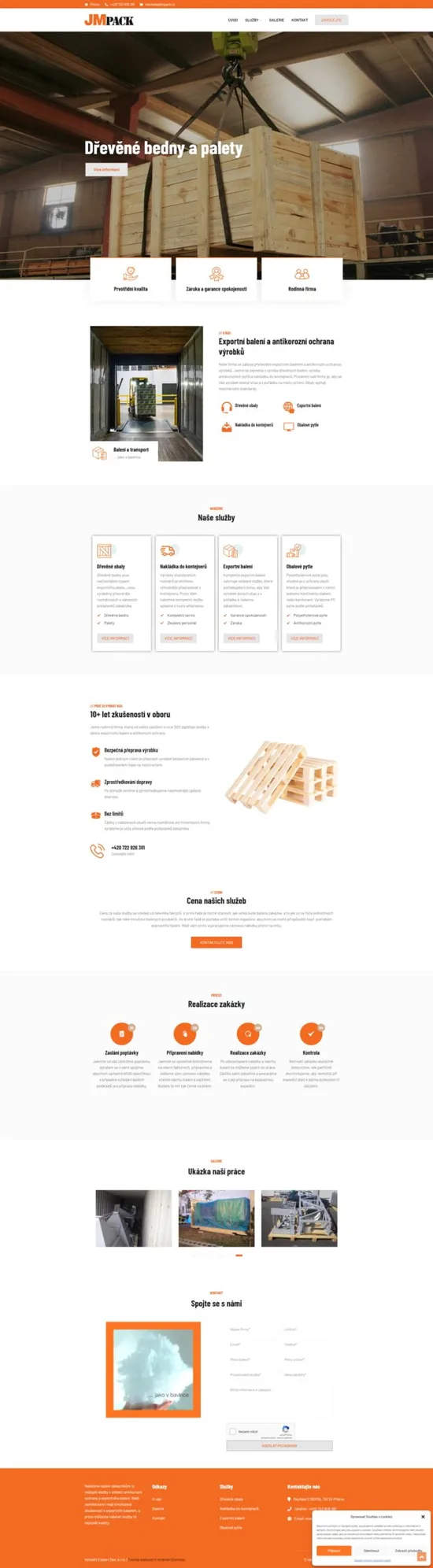 Reference weby JMPack