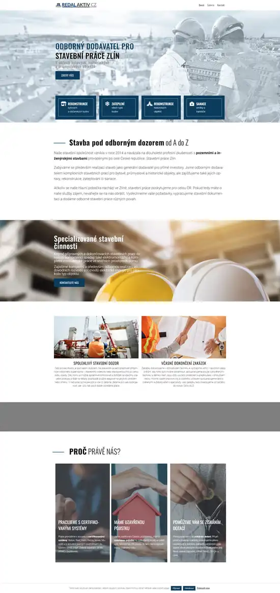 Reference weby Redalakativ CZ