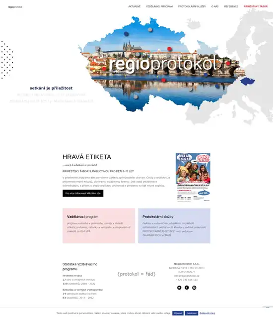 Reference weby Regioprotokol