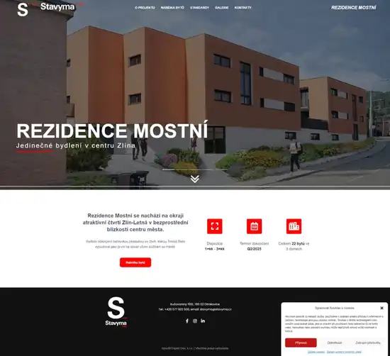 Reference weby Rezidence mostní