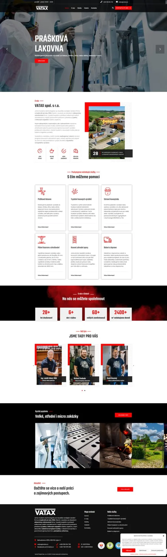 Reference weby Vatax spol s.r.o