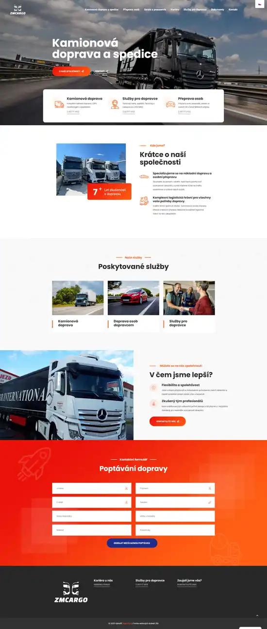 Refernece weby ZMCargo