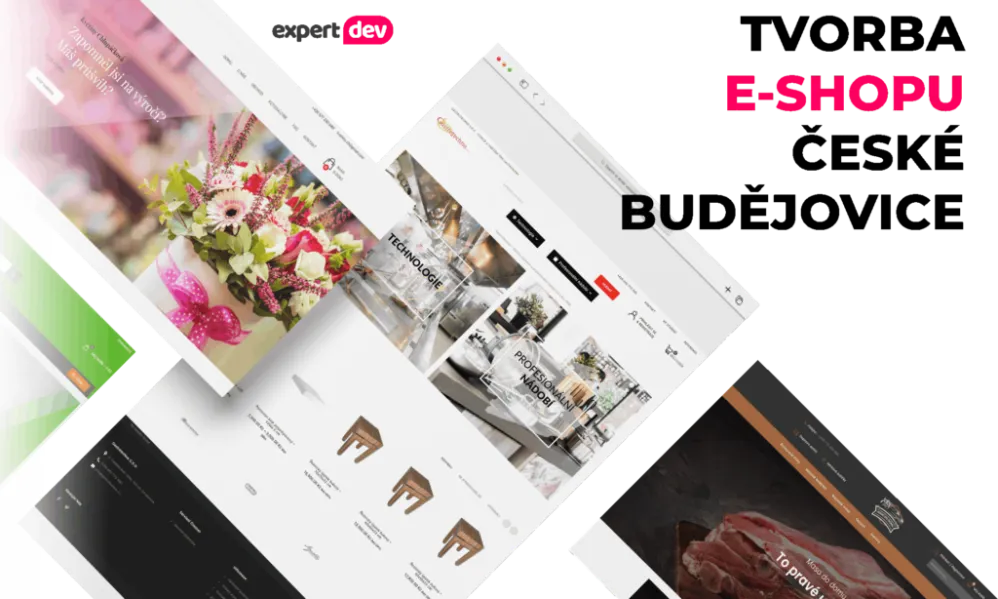 Tvorba e-shopu České Budějovice eshop ukázka