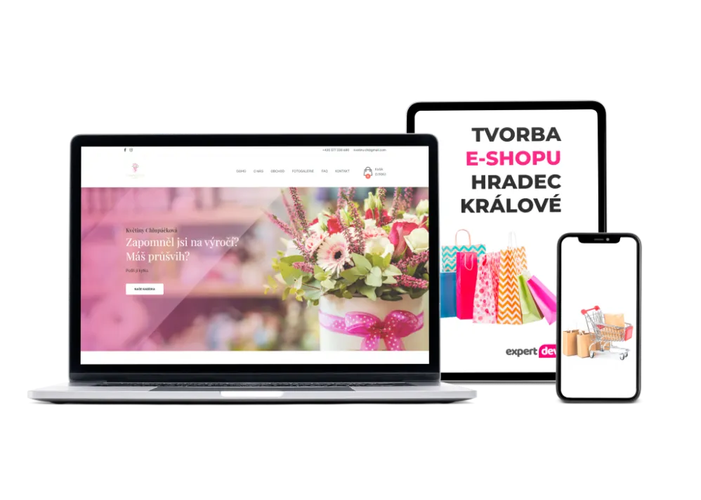 Tvorba eshopu Hradec Králové eshop moderní technologie