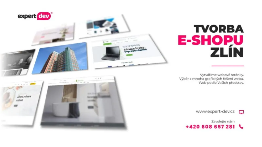 Tvorba eshopu Zlín baťův mrakodrap