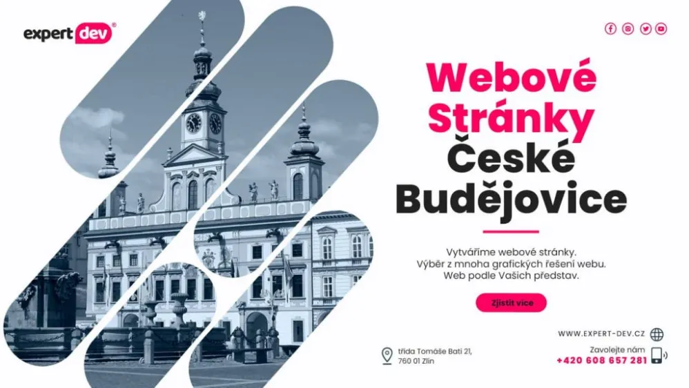 Tvorba webových stránek České Budějovice služby 