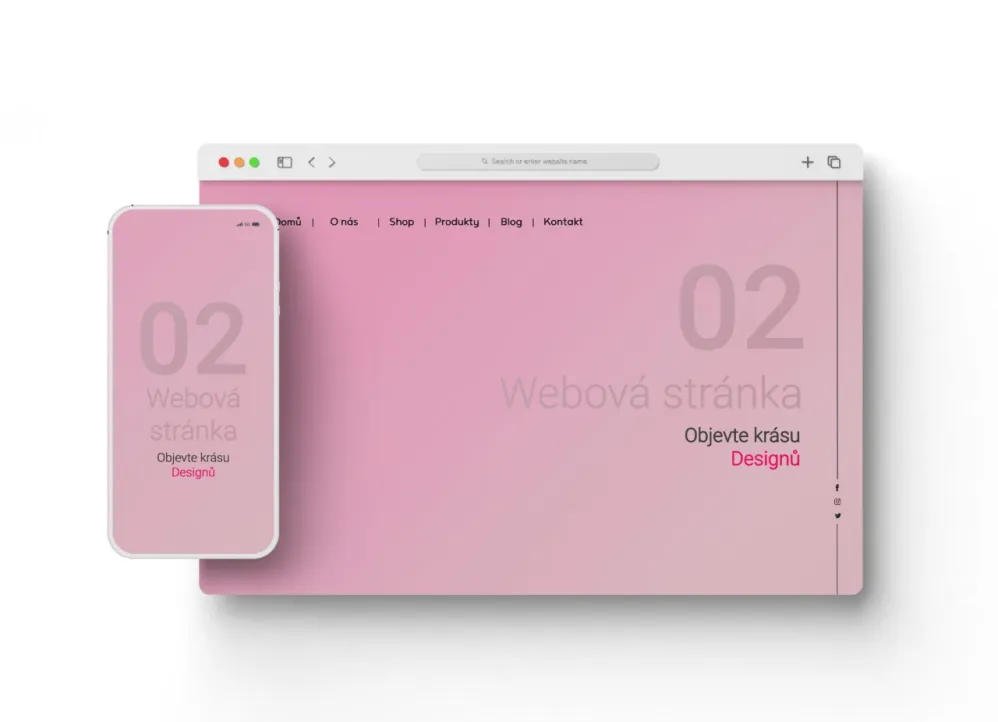 Tvorba webových stránek na míru