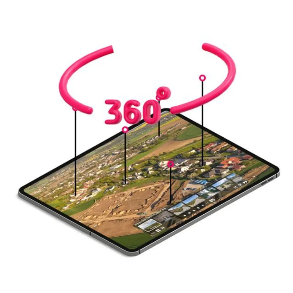 Tvorba webových stránek pro developery 360 panorama