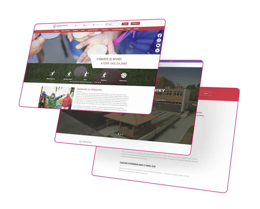 Tvorba webových stránek pro neziskové organizace realizace