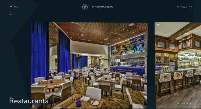 scrolling cards jako trend ve web designu