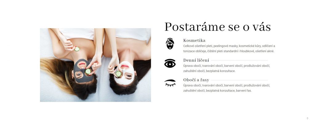 Prázdna místa na webu