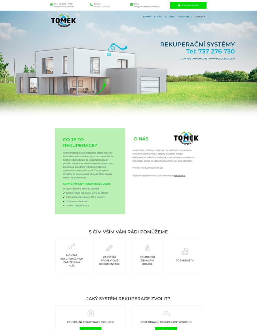 Reference - rekuperace-tomek.cz