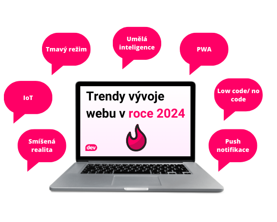 Trendy vývoje webu v roce 2024